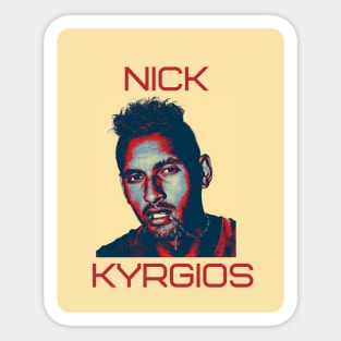 nick kyrgios Sticker